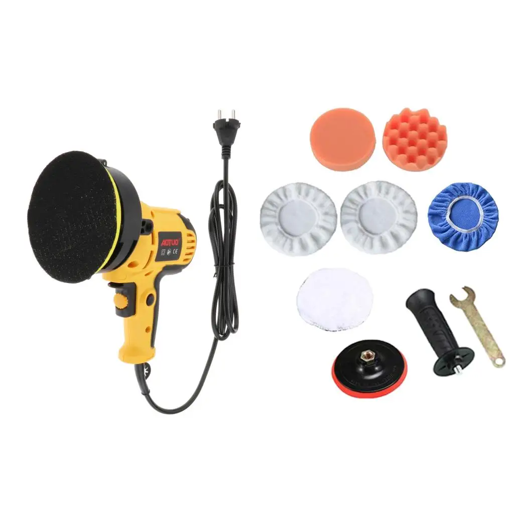 Electric Car Polisher Machine 220V 600-3700rpm 5500W Auto Polishing Machine EU Plug Sander Polish Waxing Tools Car Accessories