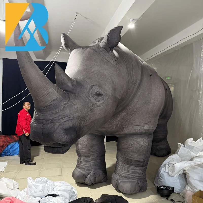 

Bespoke Event Party Supplies Jumbo Inflatable Rhinoceros for Decoration Toys