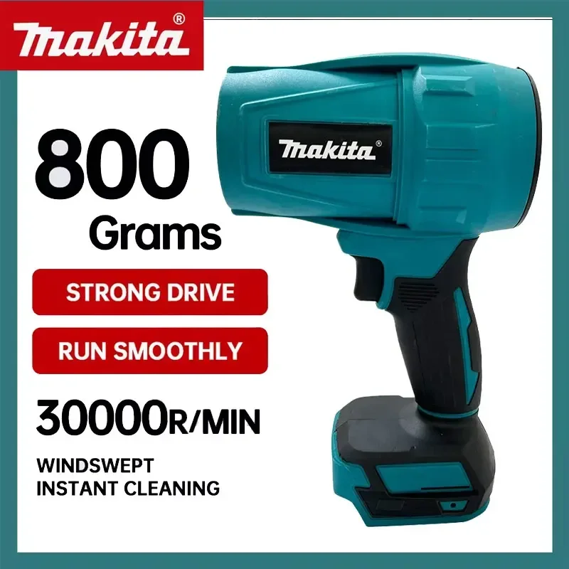 

Makita 30000RPM Violent Blower Turbo Jet Fan 18V Electric Air Duster Wind Speed Turbo Rechargeable with Light Car Cleanin Tool