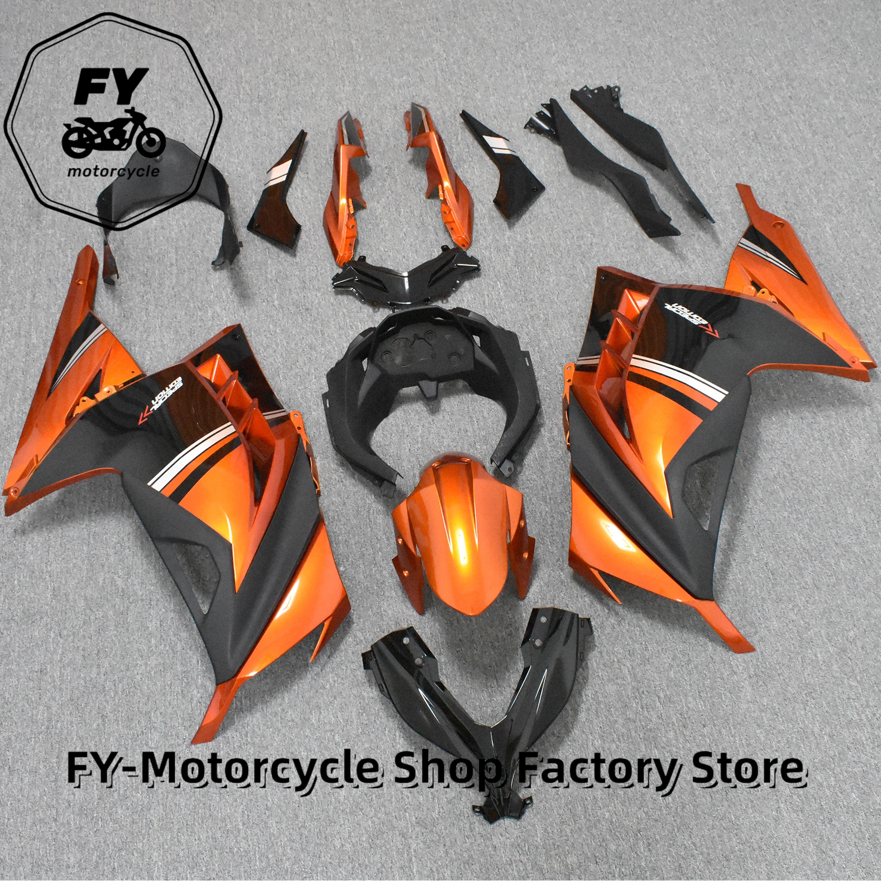 For Kawasaki Ninja300 ninja 300 EX300 2013 2014 2015 2016 2017 Tail fairing Rear Left and Right Side Fairing Panel Cowl