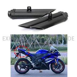 For Yamaha R1 2004 R6 MT09 MT07 Xer300 Universal Motorcycle Exhaust Modified Pipe 51mm Suitable for Aluminum Alloy with LOGO