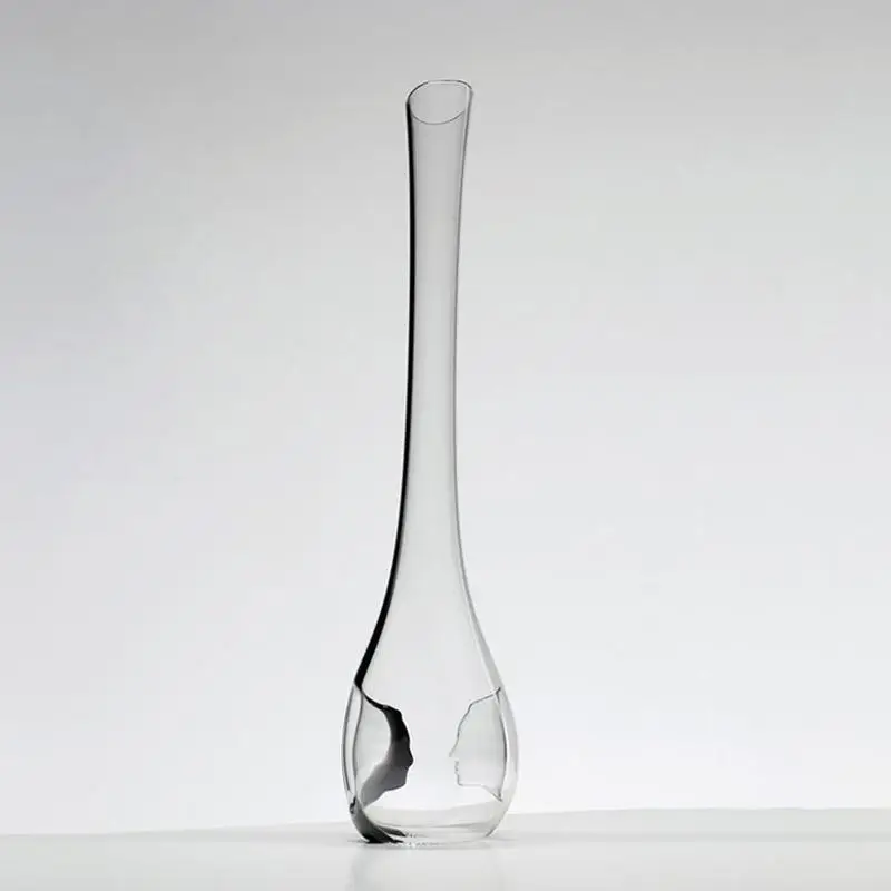 Crystal red wine glass decanter wine glass
