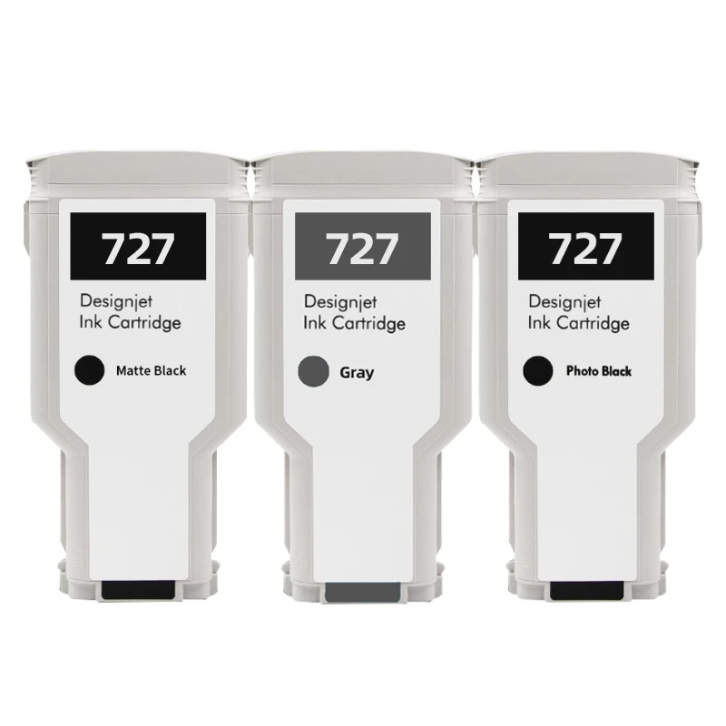 300ML 727 C1Q12A B3P23A B3P19A B3P20A B3P21A Ink Cartridge Compatiple For HP DesignJet T920 T930 T1500 T1530 T2500 T2530 ink