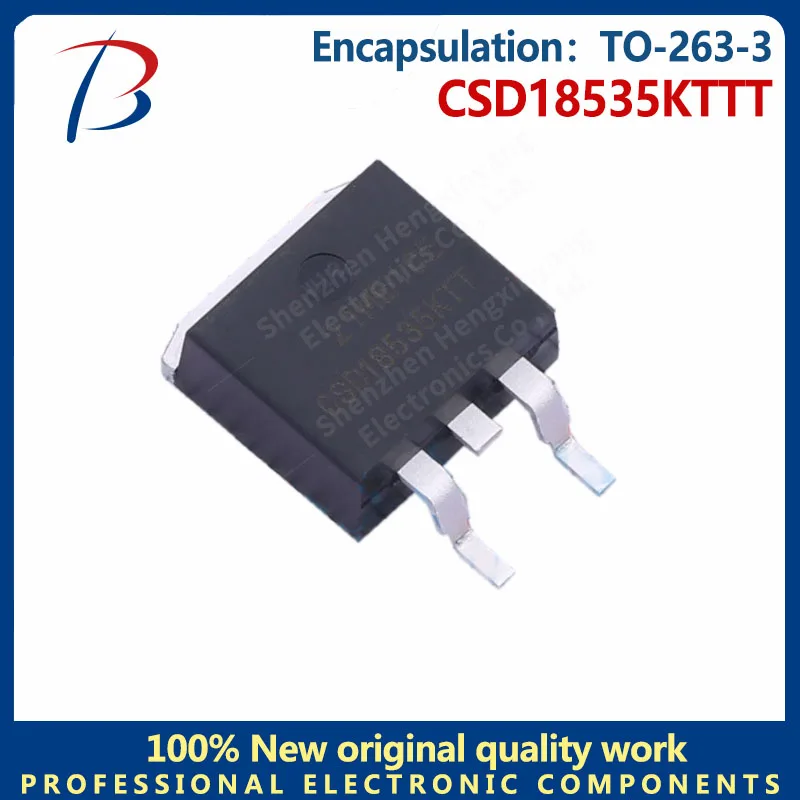 10PCS CSD18535KTTT package TO-263-3 Power Management 60V 200A/279A N-channel MOS FET