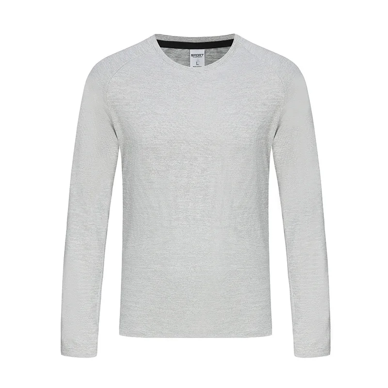 

Men Compression Running T-shirt Fitness Tight Long Sleeve Sport Shirts Training Jogging Tops Gym Sportswear Dry Fit Undershirt