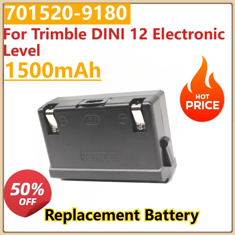 High Quality 1500mAh Battery 701520-9180 Compatible with Trimble DINI 12 Electronic Level