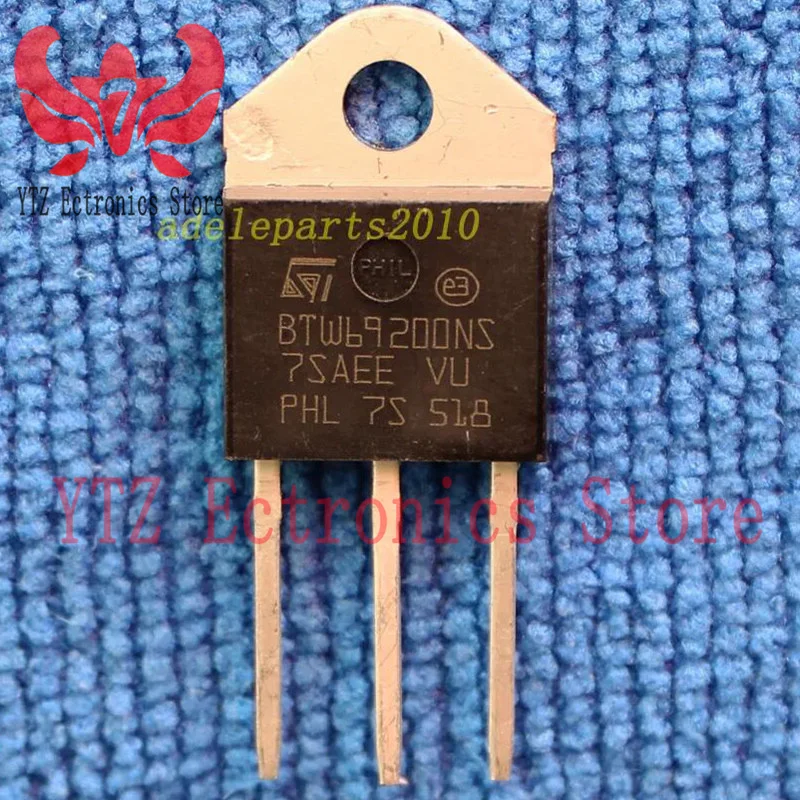 5pieces  BTW69-200NS BTW69200NS BTW69 ST TO-3P  100%New&Orginal  Unidirectional thyristor