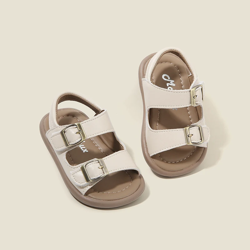 

Детская обувь, летние сандалии для мальчиков, модная детская обувь, корейская версия детской обуви для девочек, нескользящая детская обувь