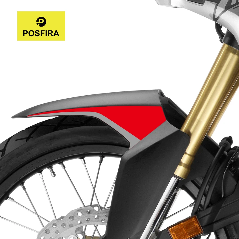 

POSFIRA Motorcycle Front Fender Stickers Vinyl Decal for Honda Africa Twin 1000 CRF1000l/Adventure Sports 2016-2019 Accessories