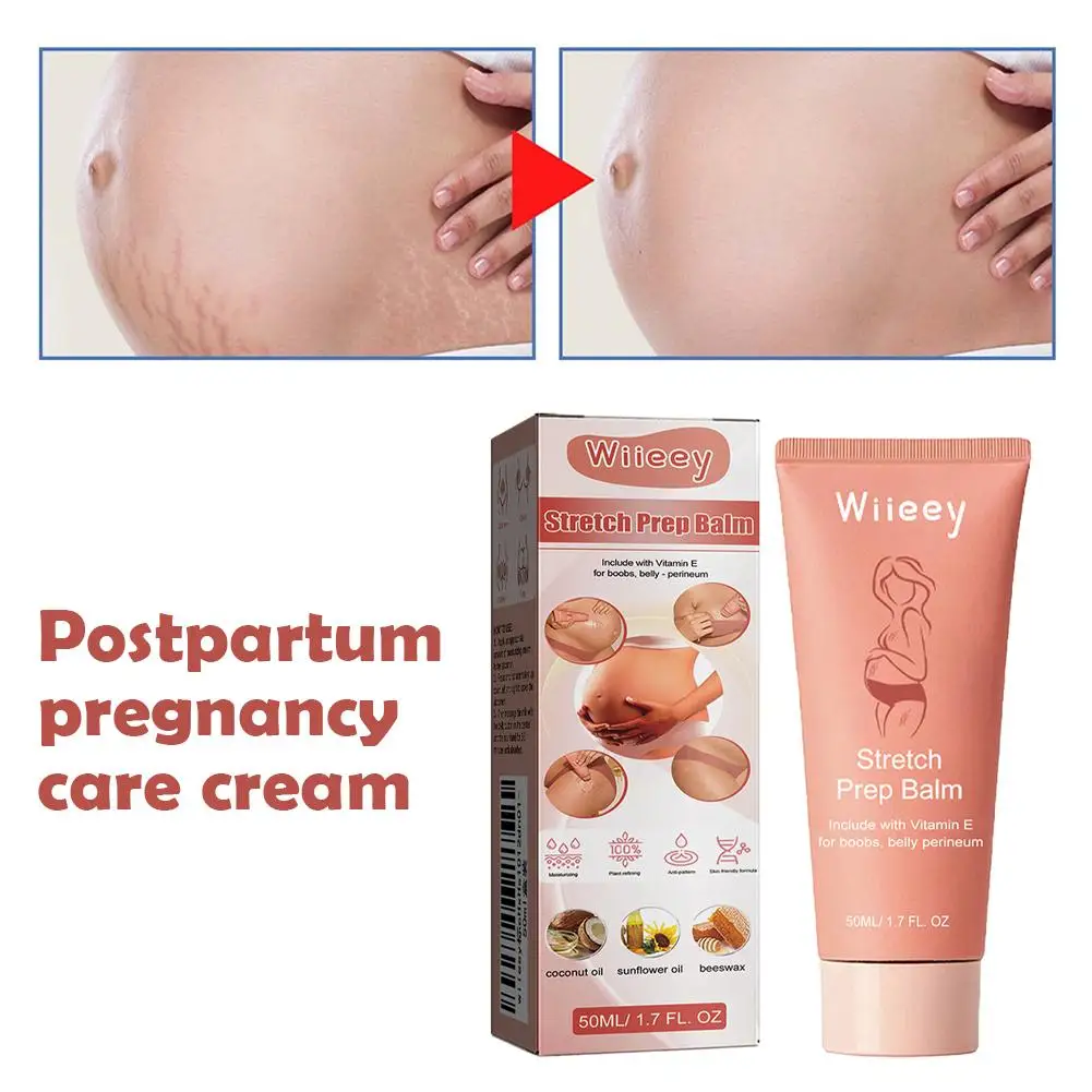 50 ミリリットル女性産後妊娠ケアクリームフェードファインスキン引き締めマッサージクリーム産後ライン妊娠ケア G1Z1