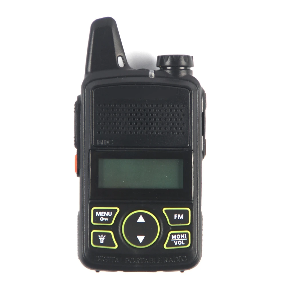 Mini UHF Walkie Talkie 400-470MHz for -T1 Portable Walkie Talkie EU Plug