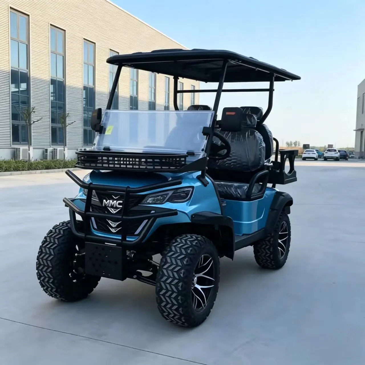 Customized Electric Golf Car 48V 72V 2/8 Seat Capacity Utility Box Rain Cover 5000W 7000W CE Certified Golf Car