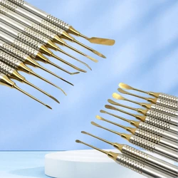 10Pcs/kit Dental Tool Implant Periosteal Elevator Separator Peristeel Splitter Tool for Reflecting and Retracting Kit