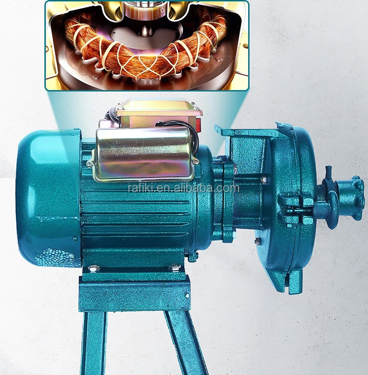 เครื่องบดแป้งข้าวสาลีและข้าวโพดประสิทธิภาพสูง พร้อมเครื่องบรรจุแป้ง