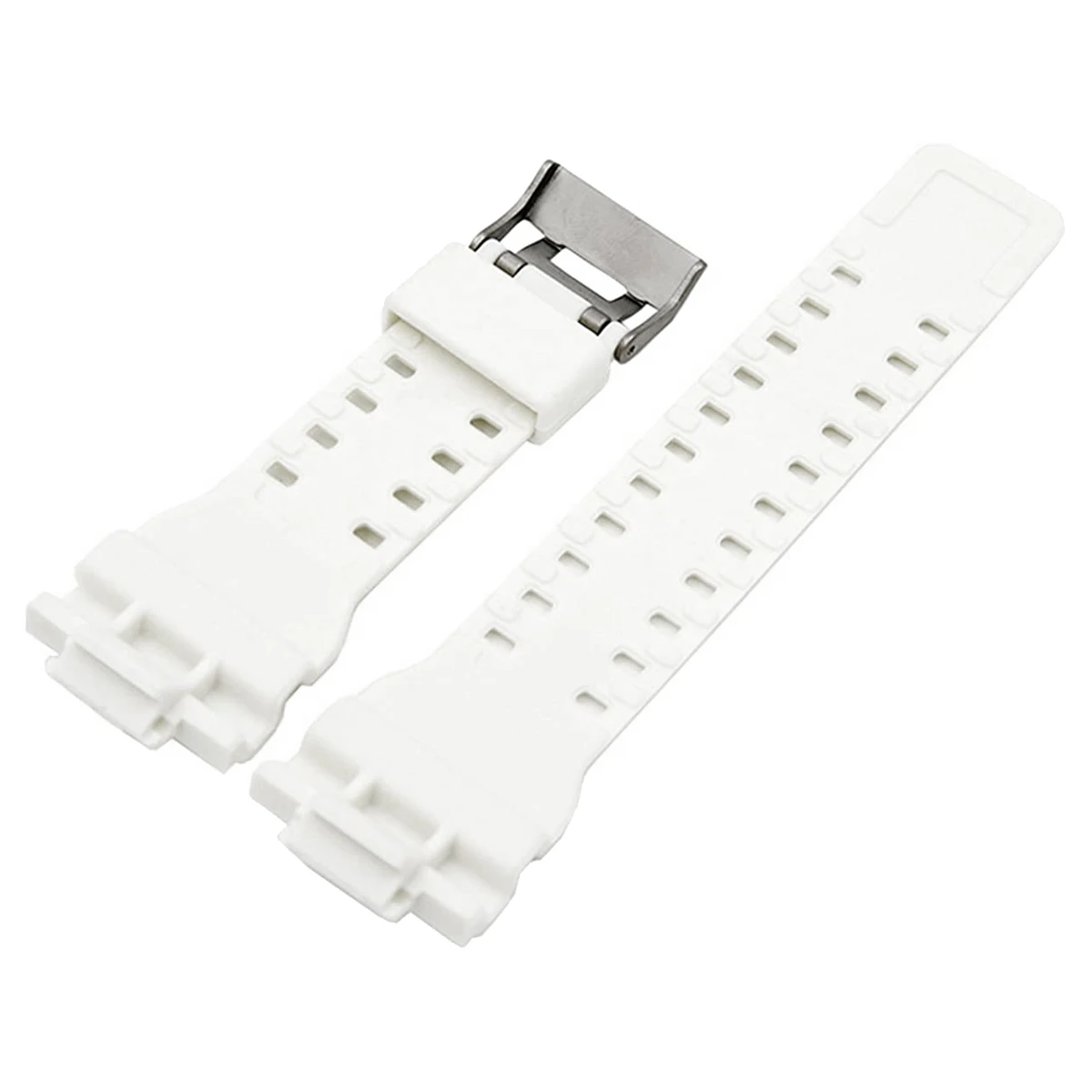 AA80 Natural Resin Replacement Watch Band Strap , for GD120/GA-100/GA-110/GA-100C(White)