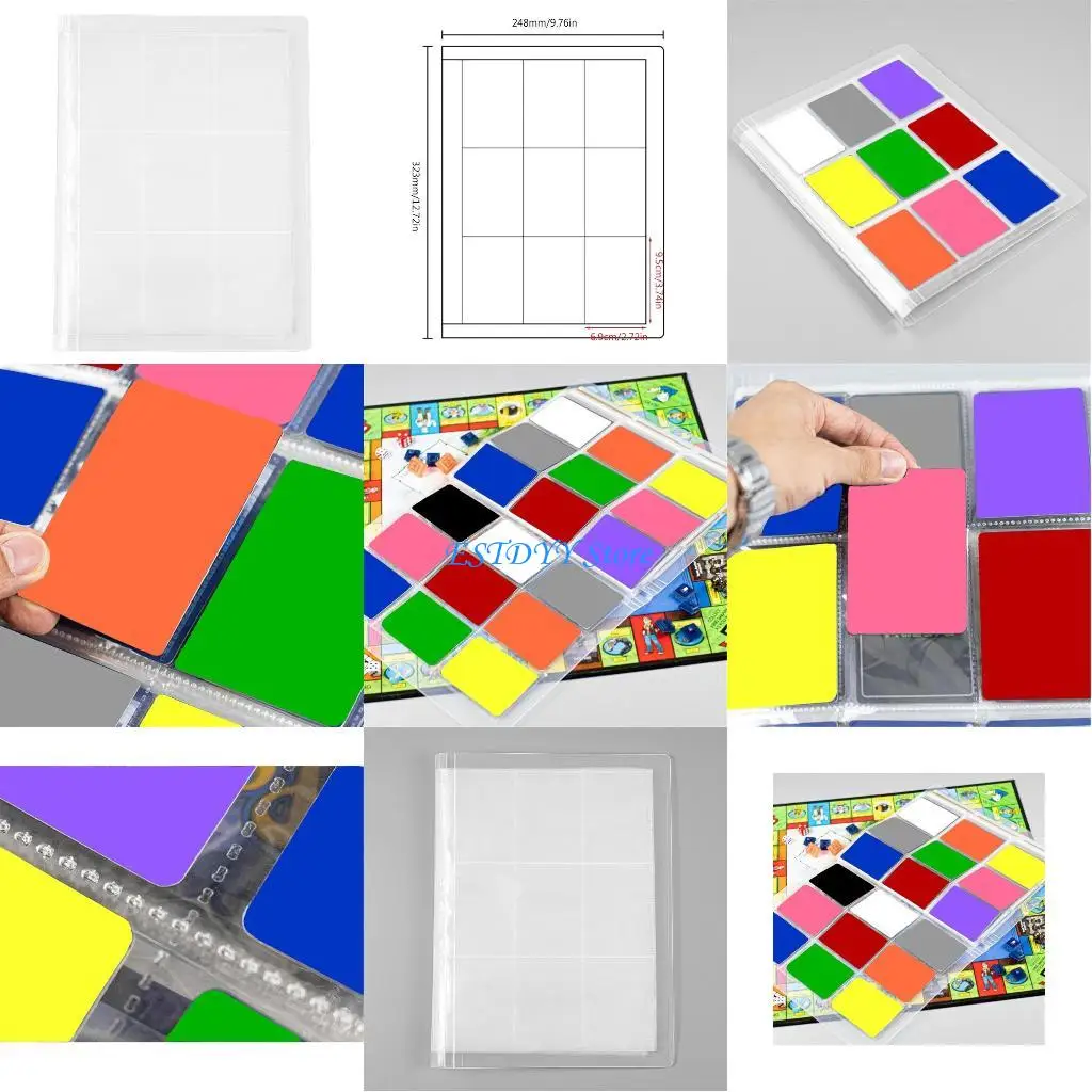 

G6DE 360 Pockets Game Card Holder Album, Trading Card Binder Card Storage Album Pages
