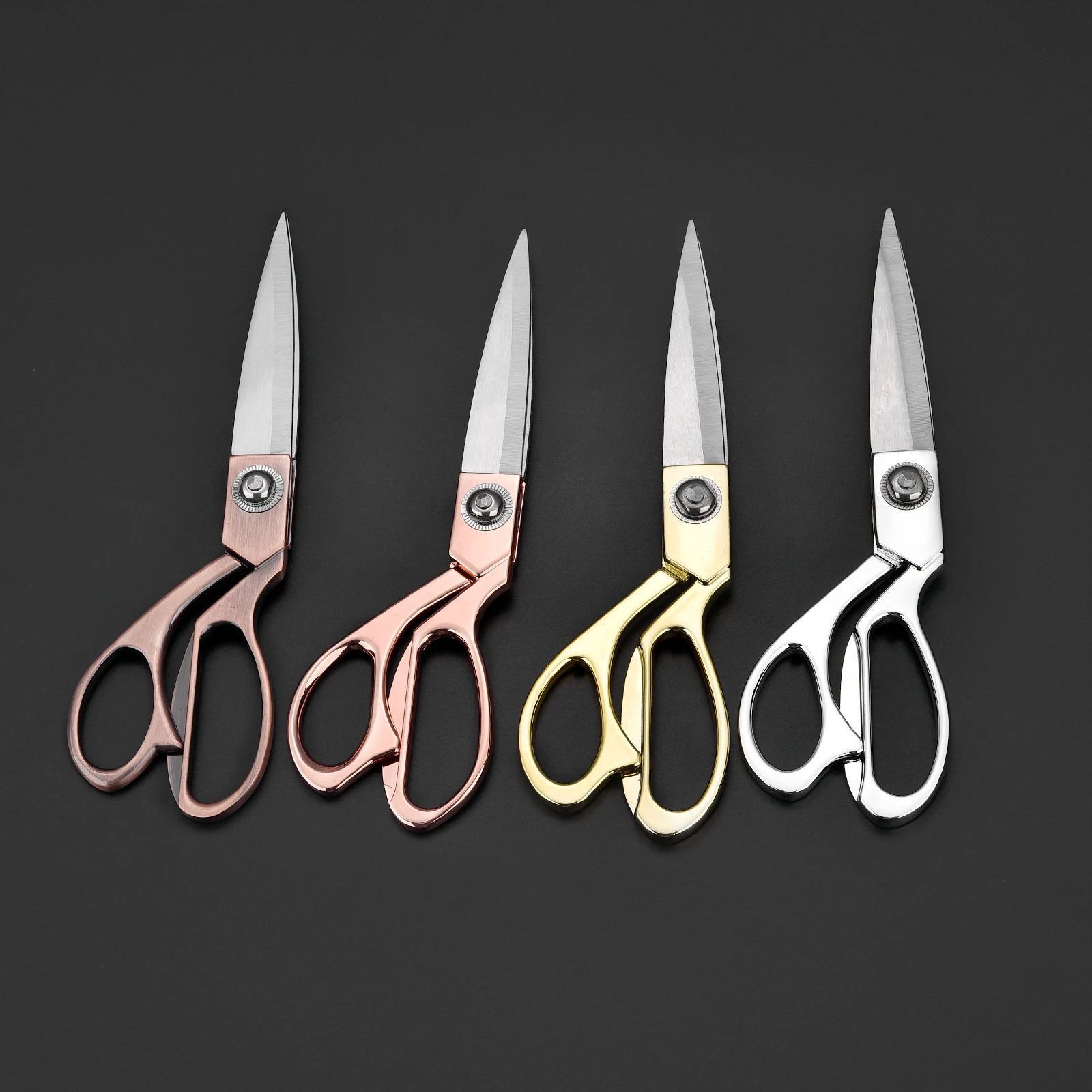 Professional Tailor Scissors Vintage Sewing Scissors Stainless Steel Tailor Shears For Fabric Clothes Needlework Cutter DIY Tool