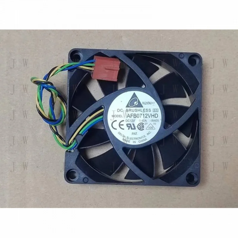 DDJ  1PC for Delta AFB0712VHD 12V 0.40A 7CM 4-wire PWM temperature control cooling fan