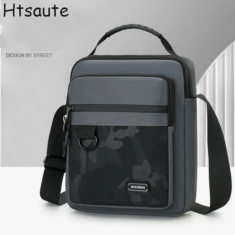 2024 New Shoulder Men\'s Bag Waterproof Nylon Luxury Design Crossbody Handbag Large Capacity Messenger Bags for Men homme