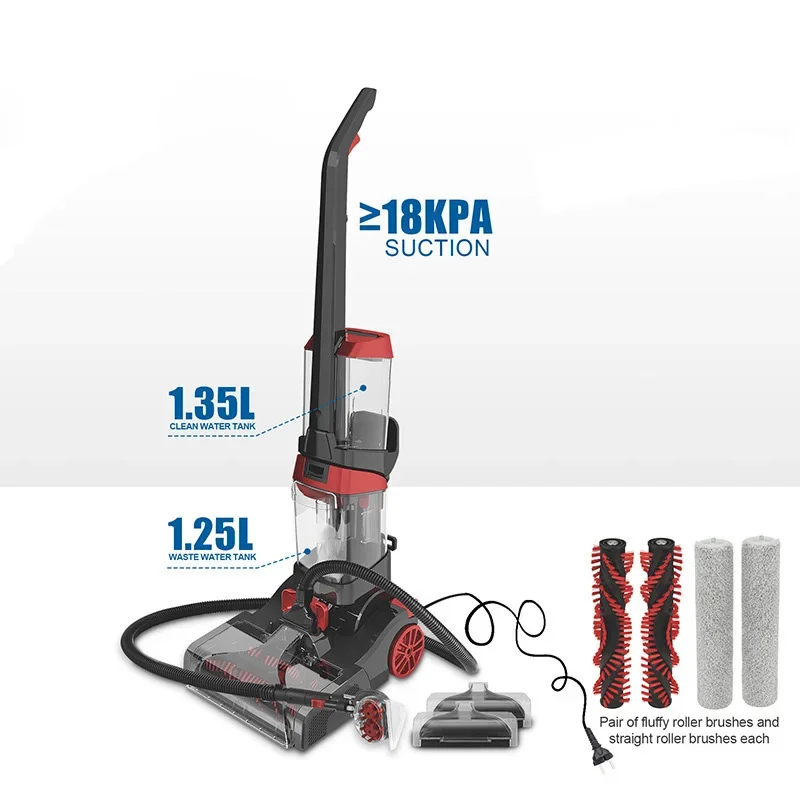 

Scrub Deluxe Carpet Cleaner Machine, for Carpet and Upholstery, Deep Cleaning Carpet Shampooer, Deodorizer