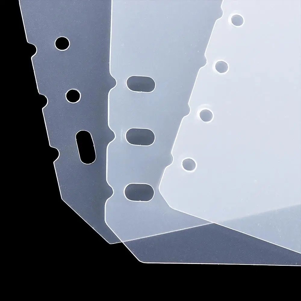 Внутренняя бумага для страниц, прозрачная A5 A6 A7 B5 A4, разделитель с отрывными листами, разделитель для ноутбука, планировщик, разделитель, переплет-органайзер, разделитель