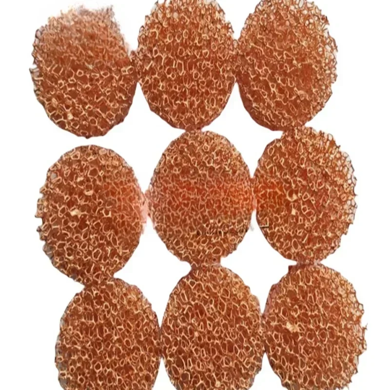 Custom round/cylindrical, profiled foam copper Thermal conductivity and heat dissipation/catalyst electrolysis materials