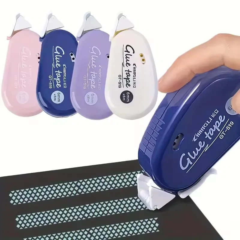 Cinta adhesiva de doble cara con puntos, perfecta para álbum de recortes, Collage de fotos, diarios y manualidades, suministros de papelería escolar