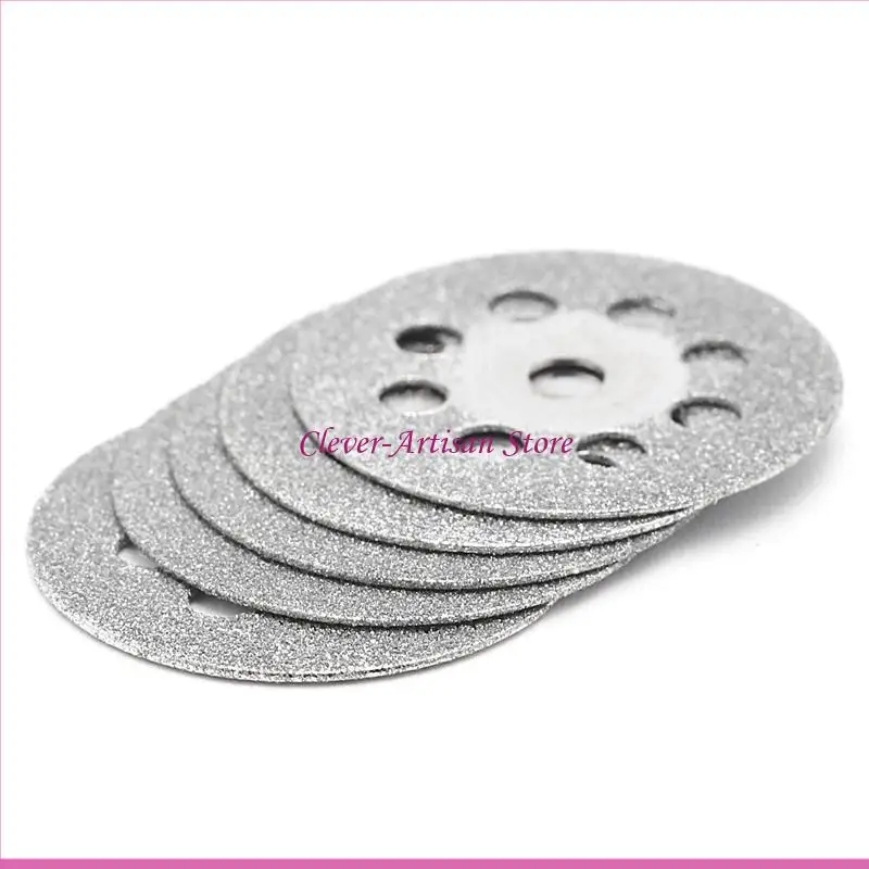 

E06B 5pcs Diamonte Cutting Disc Grinding Wheel Drill Circular Blade Tool