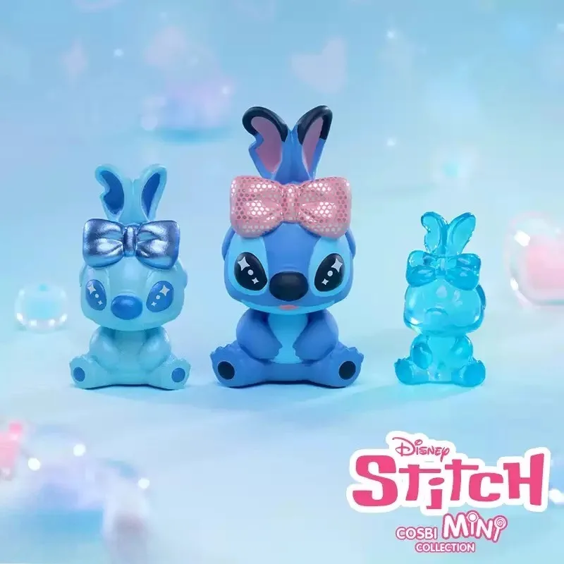 

Disney Stitch милая зернистая слепая сумка Kawaii мультфильм аниме аксессуары мини-кукла орнамент украшение для рабочего стола праздничный подарок