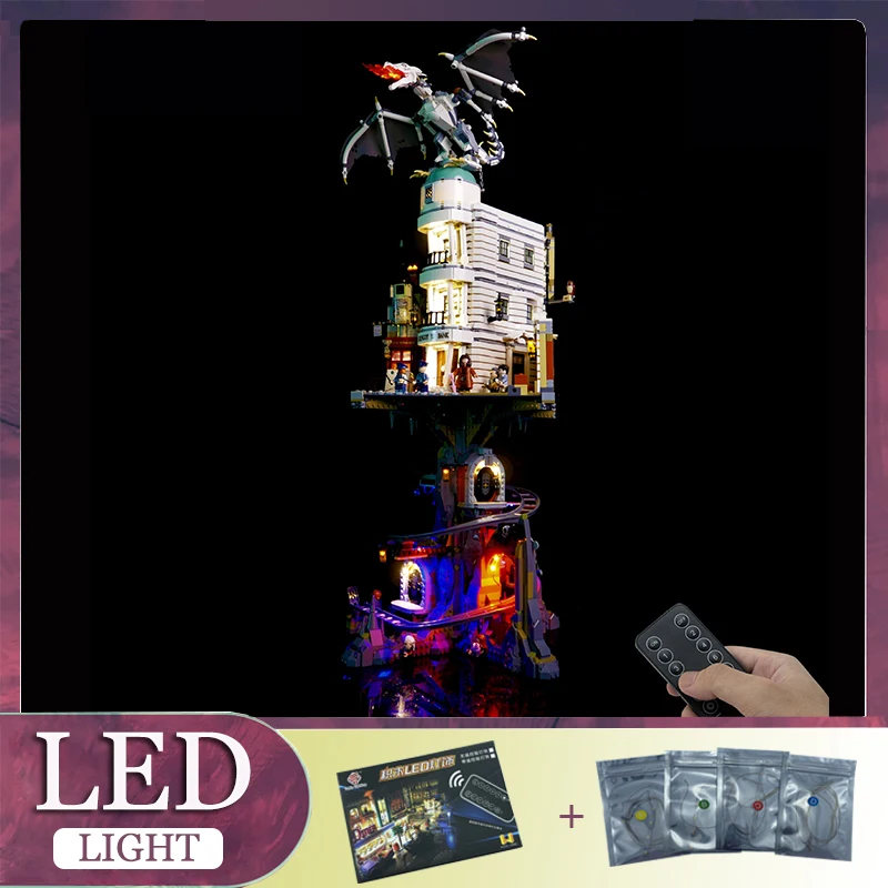 

RC DIY LED Light Kit For LEGO 76417 Wizarding Bank Building Block Set（Only LED Light,Without Blocks Model）