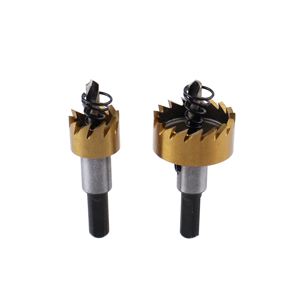 TECHSTABLE High speed steel hole opener Drill Bit Set for Metal  alloy stainless steel metal open hole metal  Drilling Bits