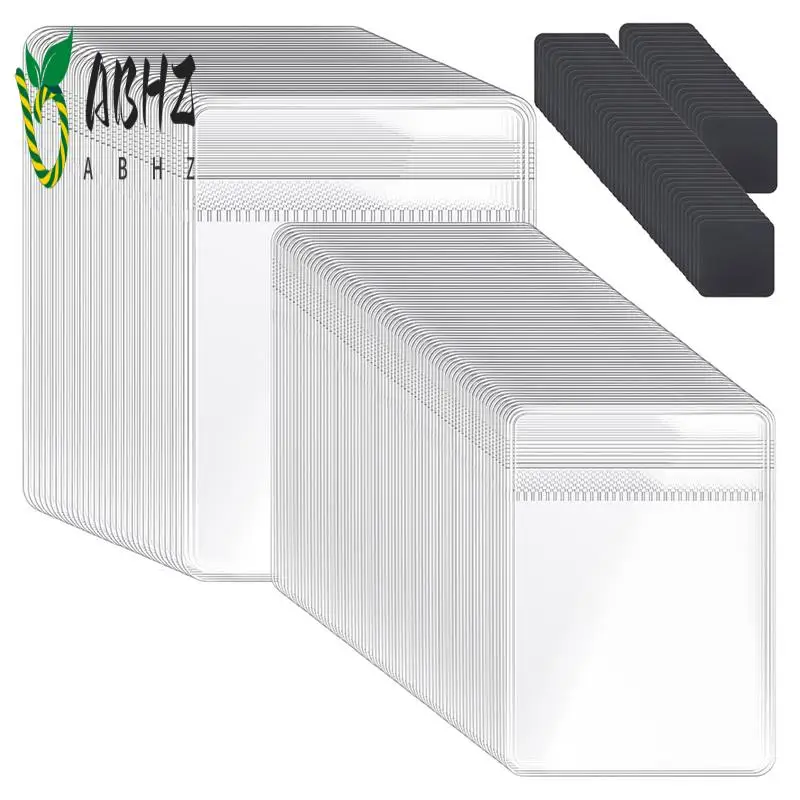 

ABHZ-200 шт. полоски против тускнения с наборами пластиковых сумок для ювелирных изделий, 100 пакетов для хранения и 100 полосок против тускнения