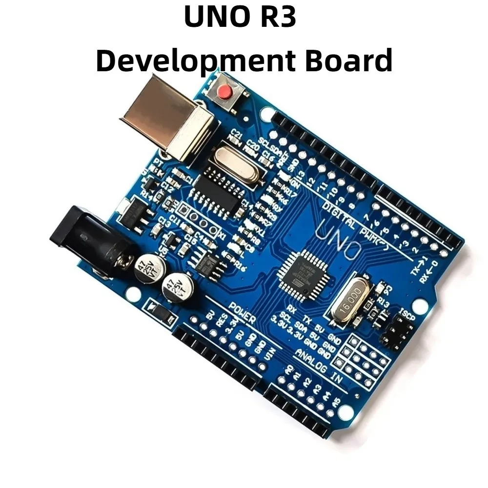 

CH340G R3 Макетная плата USB-кабель ATMEGA328P D1 R3 Беспроводной модуль Arduno, совместимая с электронной печатной платой R3