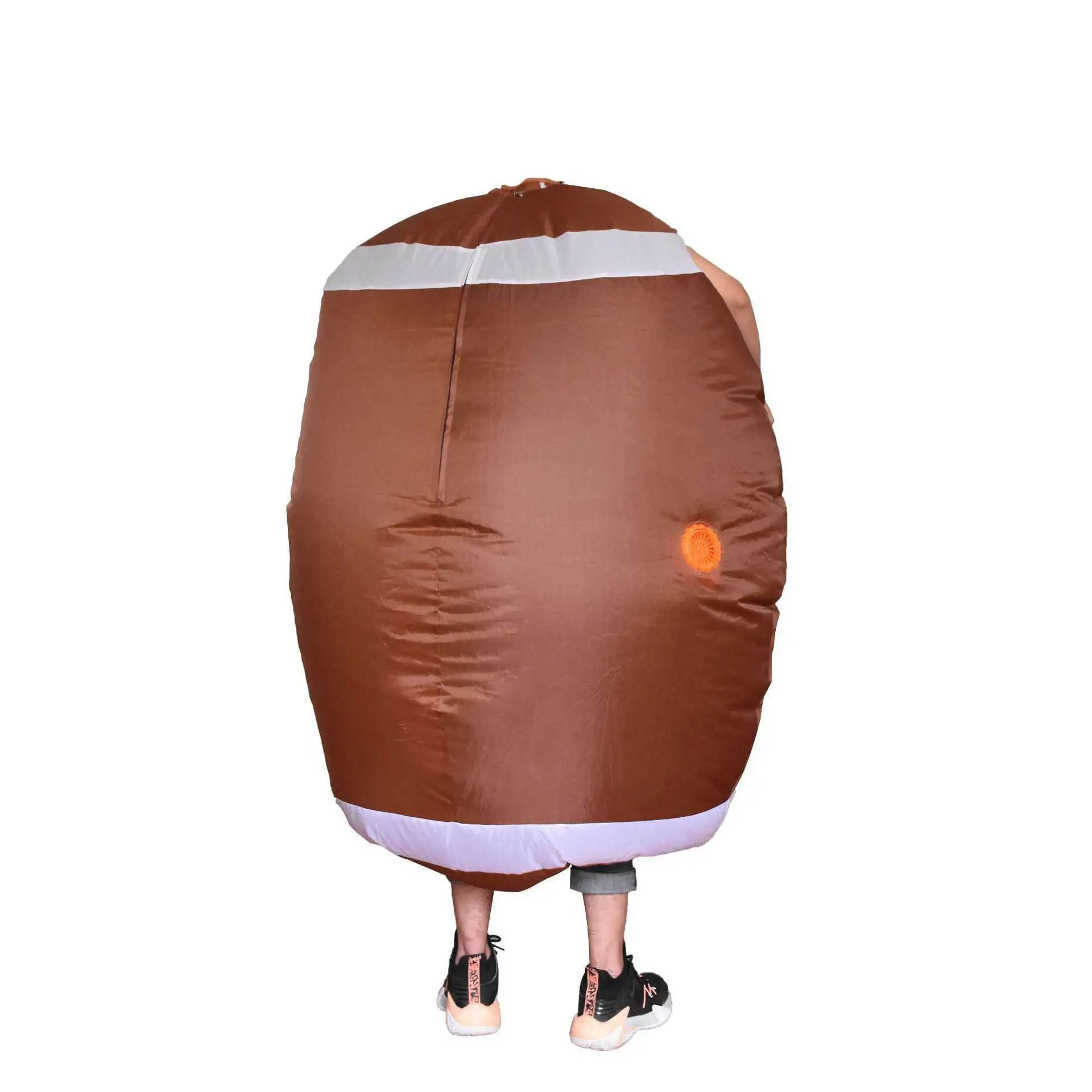 Football inflatable suits, NFL Super Bowl fans cheer inflatable suits party supplies props