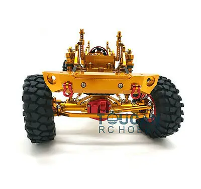 

1/10 AXIAL CNC RC SCX10 Rock Crawler Желтый шасси Модернизированные шины