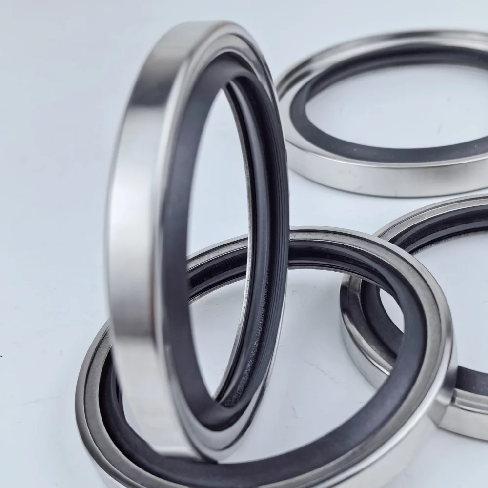 ID:50/52/53/54mm304stainless steel shaft oil seal PTFE 50/52/53/54*65/68/70/72/75/80*8/10/12mm air compressor screw rod