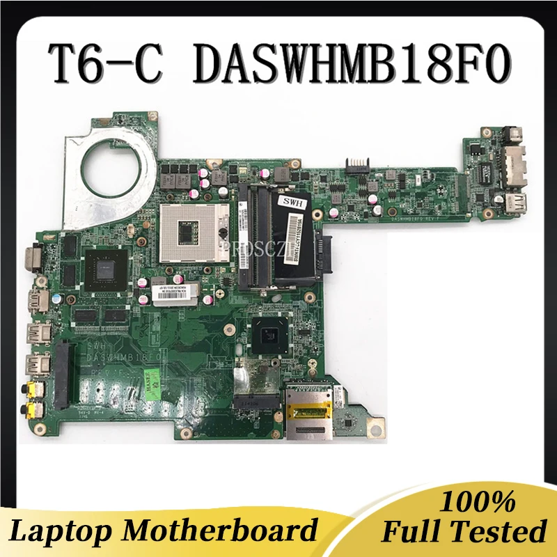 High Quality Mainboard Free Shipping For Haier T6-C Laptop Motherboard DASWHMB18F0 DDR3 100% Working Well