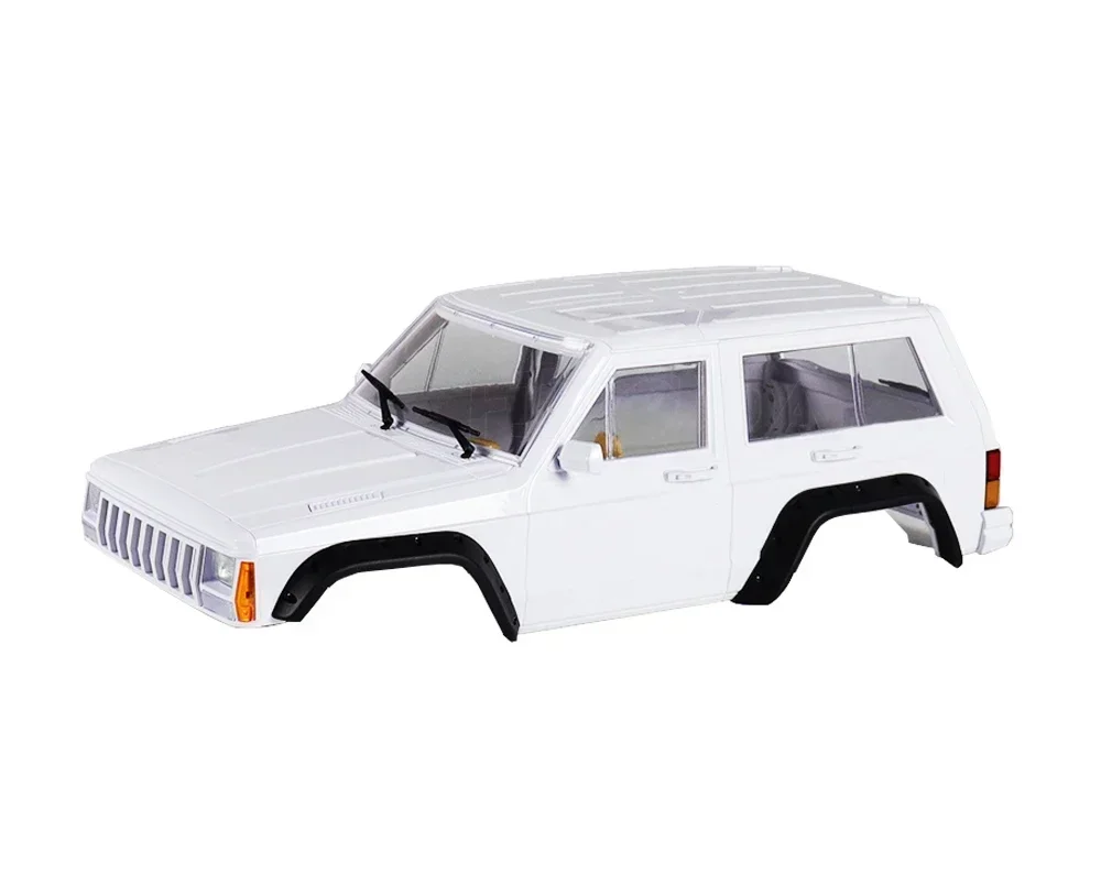 1:10 Hard Plastic Body Shell Kit 275mm Wheelbase  Cherokee XJ Unpainted DIY for 1/10 RC Crawler Car RC4WD D90 D110 TF2 MST