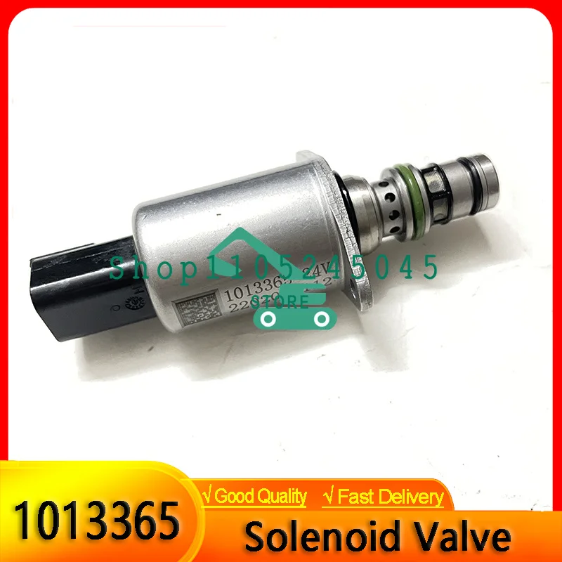 Construction Machinery Parts 24V Hydraulic Pump Proportional Solenoid Valve 1013365 For SY215 SY235 SY335