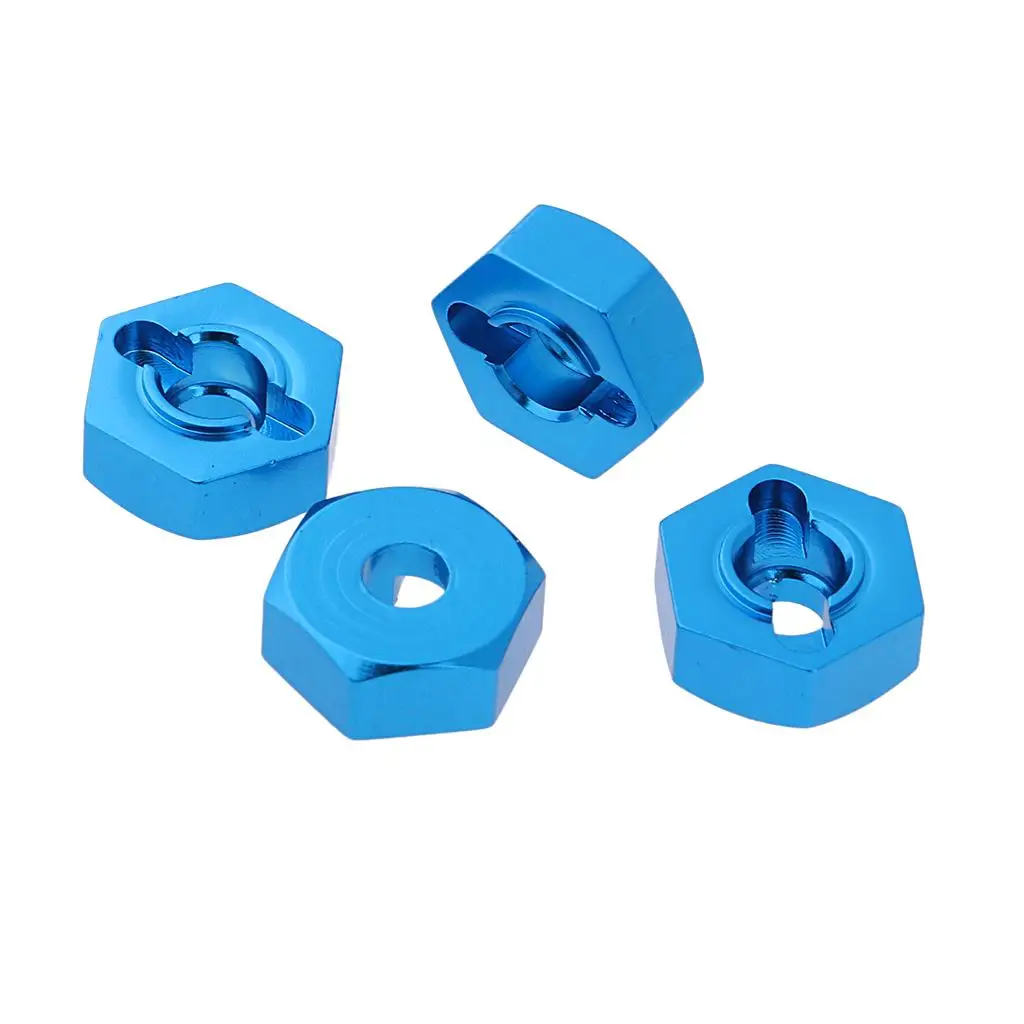 Metal Wheel Hex Adapter 12mm Hub Nut for HSP 102042 02134 RC Car Accessories