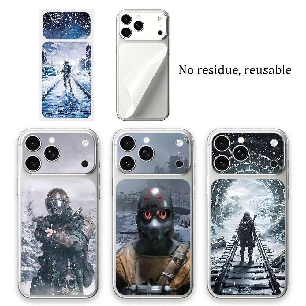 

M-Metro 2033 Back Skin Sticker For iPhone 17 Pro Max Anti-Scratch Rear Protective Film