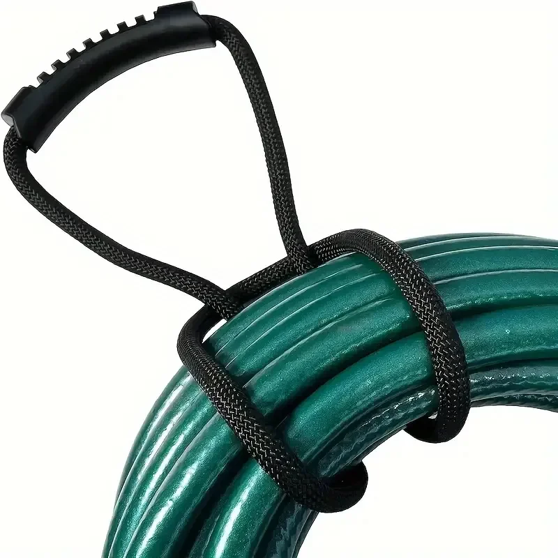 1/2/3/5PCS Handheld Binding Rope Nylon Hanging Storage Heavy Duty Storage With Hook And Loop Extension Rope Storage Device
