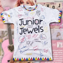 Lconic Junior Jewels 3D All Over Printed T-shirt 24 Hot Selling High Fashion Mens Cute Graffiti Style Unisex Day-wear Tee Shirt