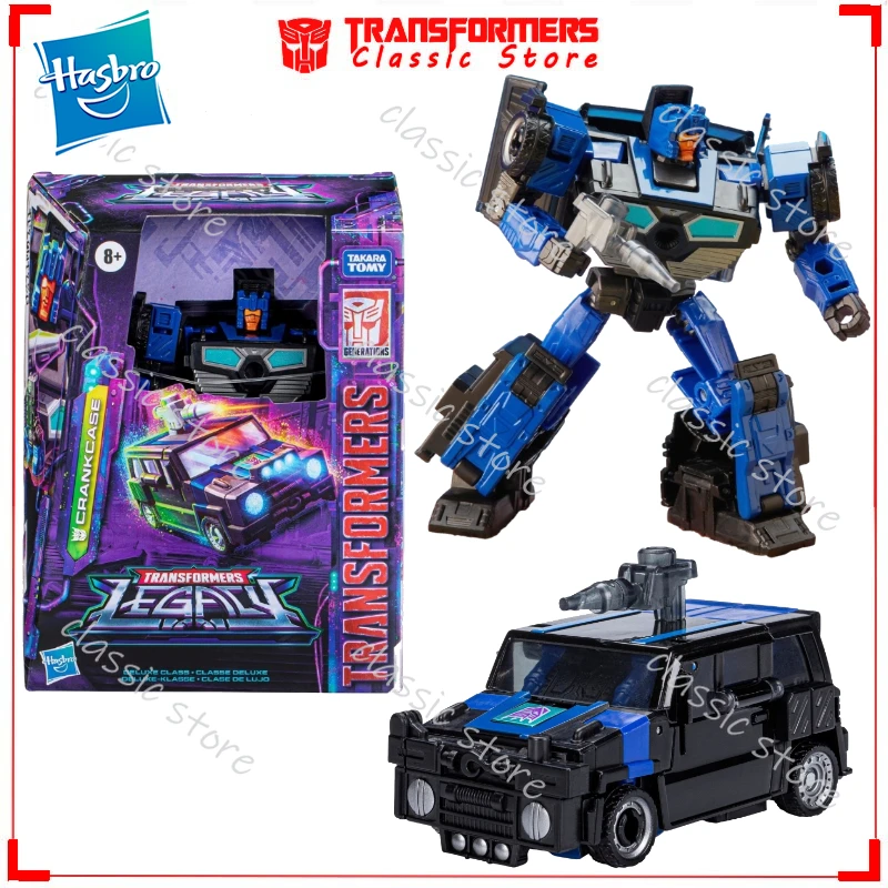 

In Stock Classic Transformers Toys Legacy Deluxe Class Crankcase 12CM Cybertron Autobots Action Figures Collectible
