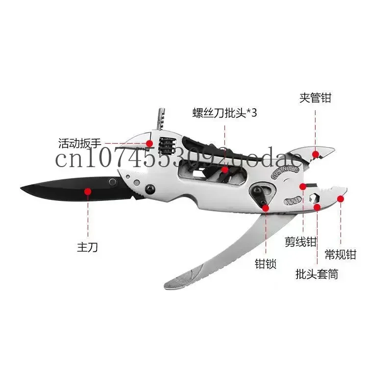 

Adjustable Multi-functional Wrench Pliers, Multi-purpose Tool Pliers, Outdoor Movable Open End Wrench Combination