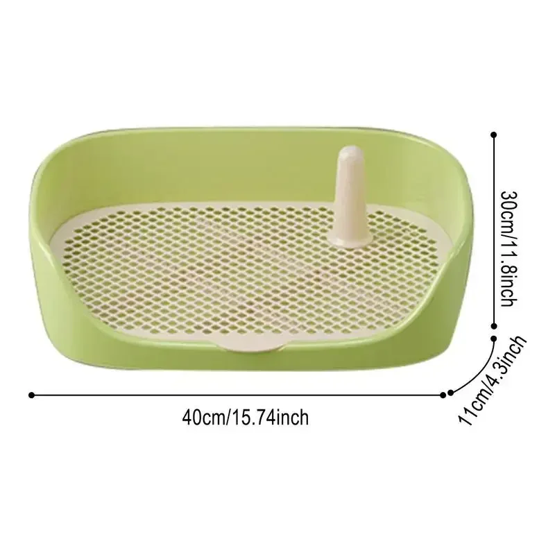 Training Toilet Pet Toilet for Small Dogs Cats Portable Dog Training Toilet Puppy Pad Holder Tray Pet Supplies Indoor Dog Potty