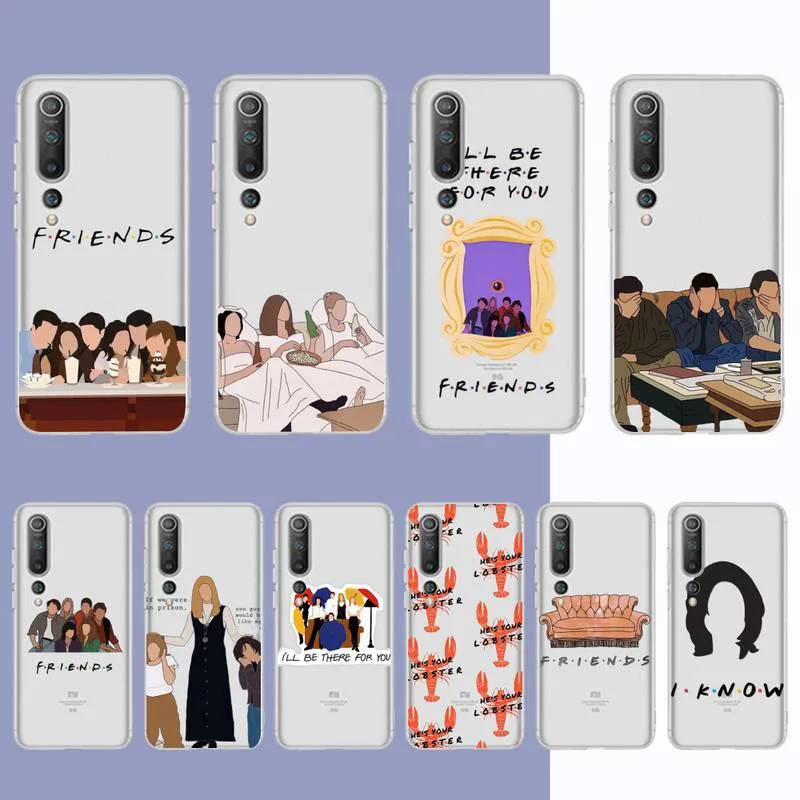 Central Perk Friends Phone Case for Samsung S20 S10 lite S21 plus for Redmi Note8 9pro for Huawei P20 Clear Case