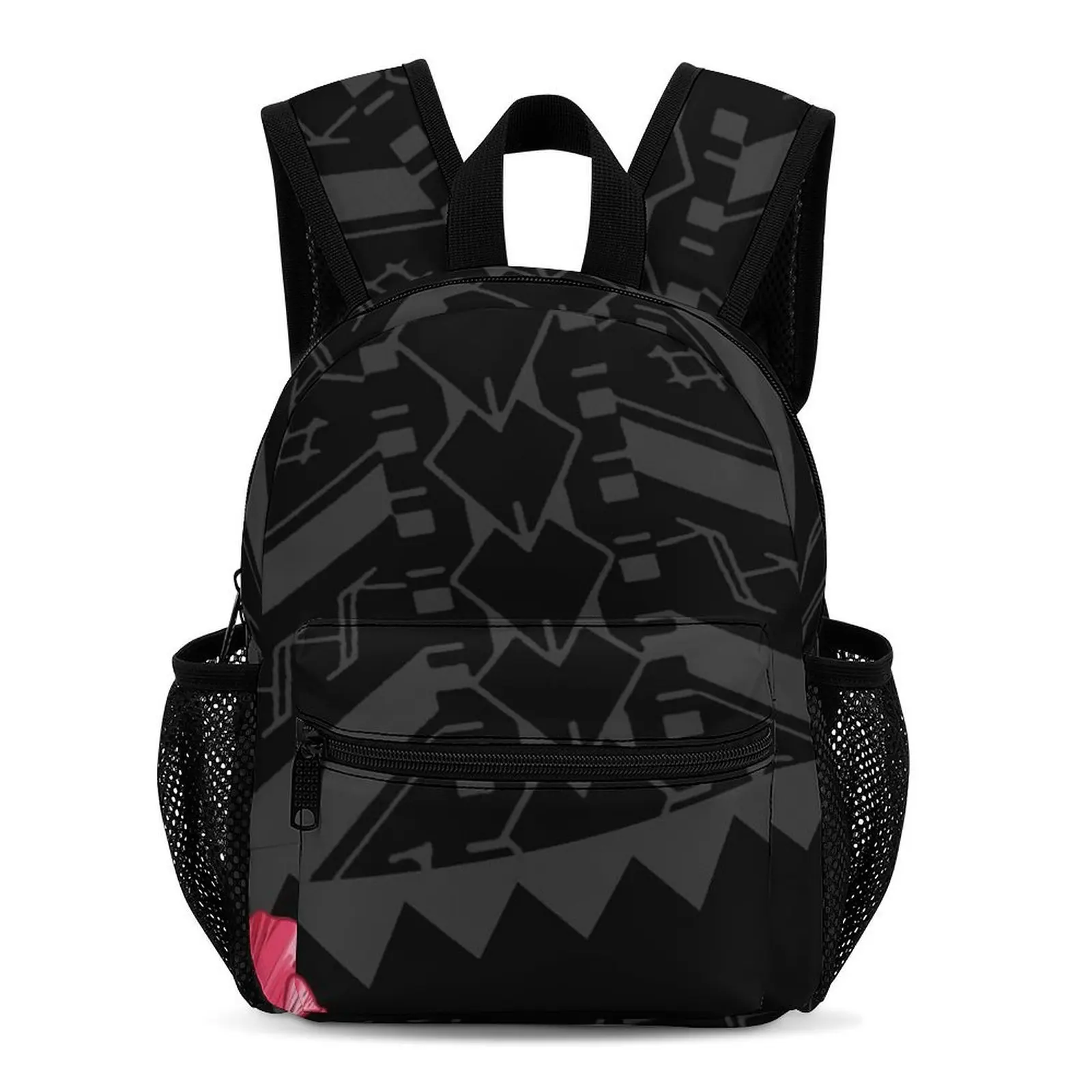 يمكن تخصيص حقيبة الظهر الصغيرة ذات السعة الصغيرة المطبوعة على الطراز البولينيزي مع الأنماط