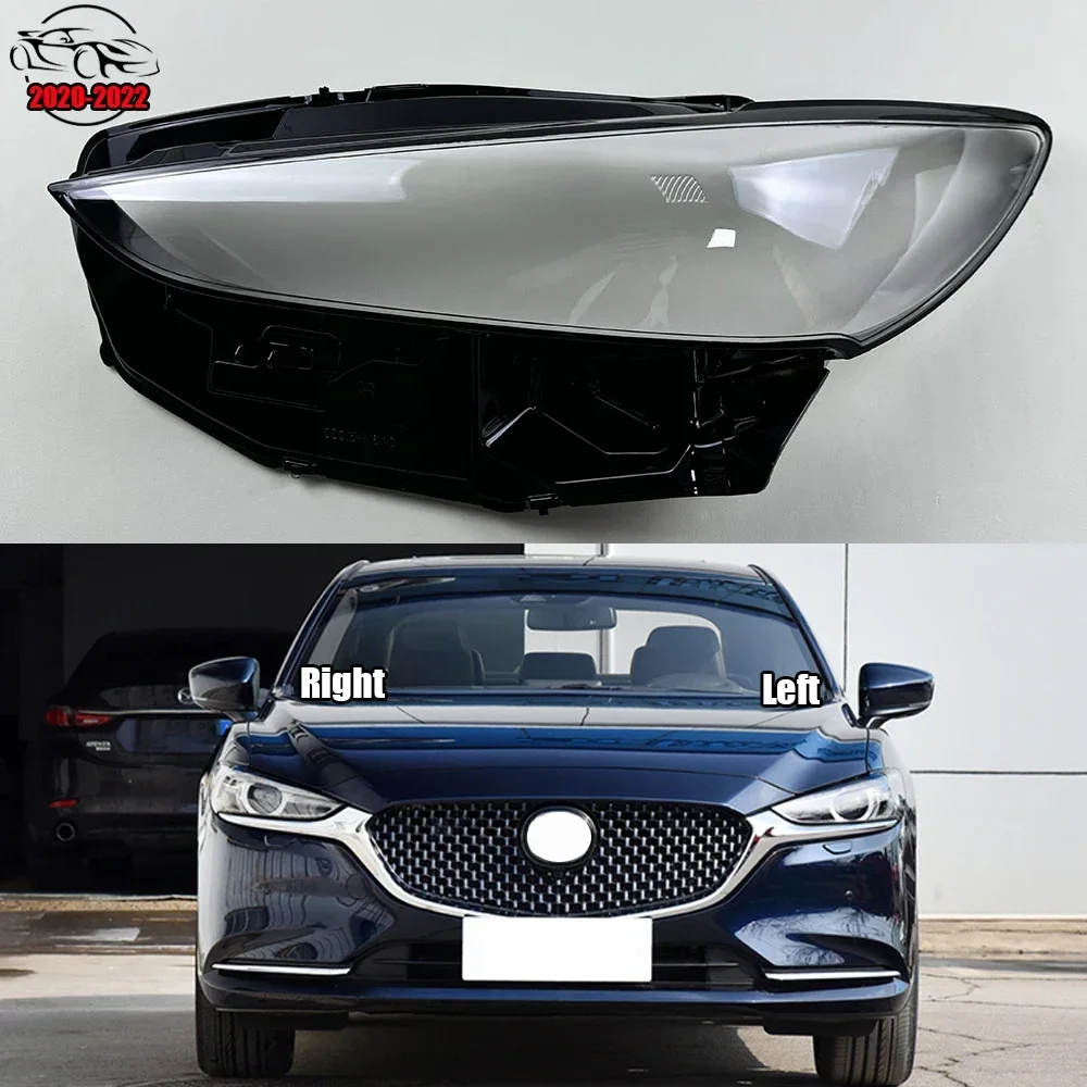 

Для Mazda 6 Atenza 2020-2022 крышка фары прозрачные линзы корпус фары заменить оригинальный абажур из плексигласа