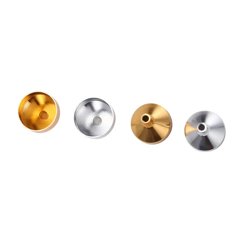 Metall-Make-up-Zubehör für kleine Flaschen, Trichter-Set zum Befüllen von Flaschen, Zubehör, Trichter, Werkzeuge zum Nachfüllen von Flüssigkeiten – Detail 8